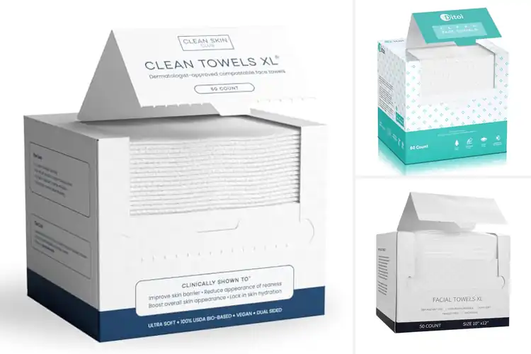 Detailed view of 10 Best Face Towels: Soft, Disposable & Fresh