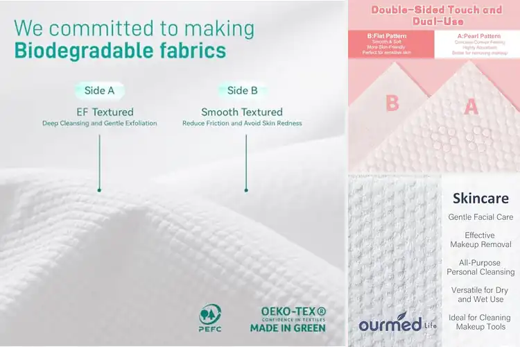 Detailed view of 10 Best Facial Towels for Sensitive Skin: Bye Bye Redness