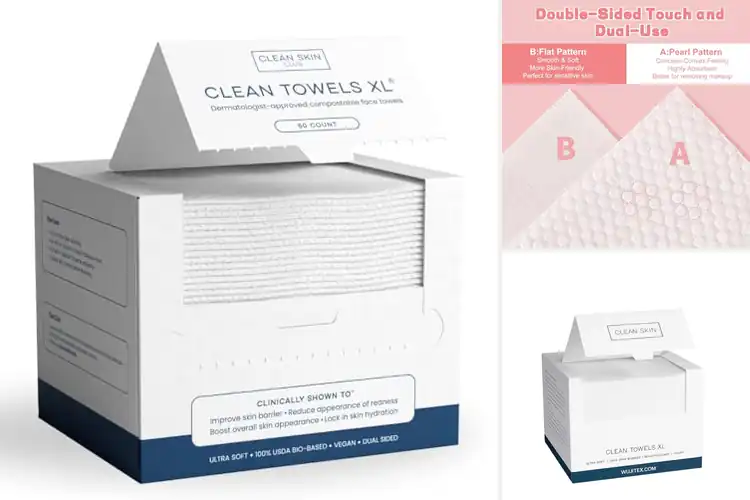 Detailed view of 10 Best Facial Towels for Gentle, Clear Skin