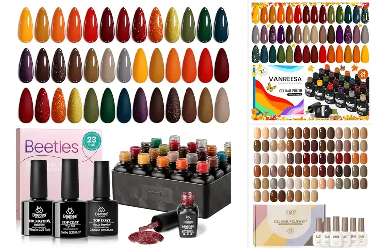 Detailed view of Best Fall Color Gel Kits