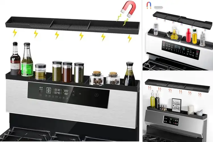 Detailed view of 10 Best Flexible Stove Top Shelves: Boost Kitchen Efficiency