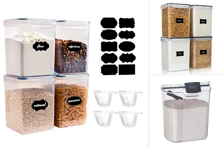 Detailed view of 10 Best Flour Containers for Fresh, Organized Storage