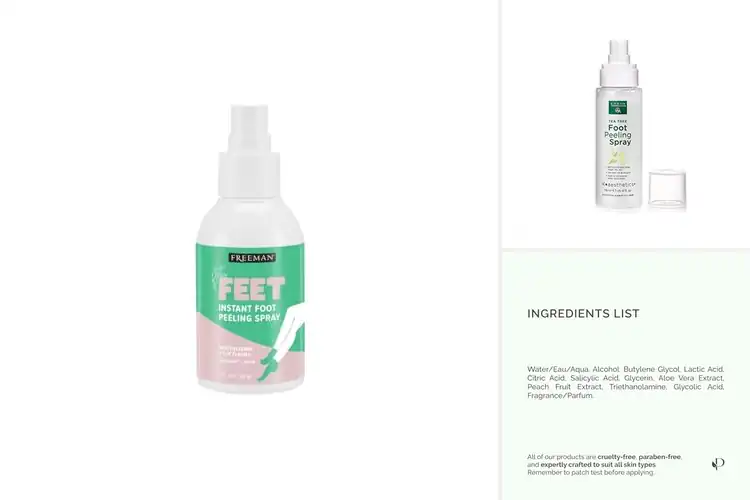 Detailed view of Best Foot Peeling Effect