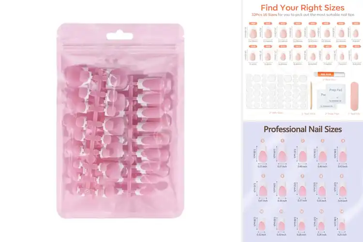 Detailed view of Best French Tip Nails: Effortless Style, Flawless Finish