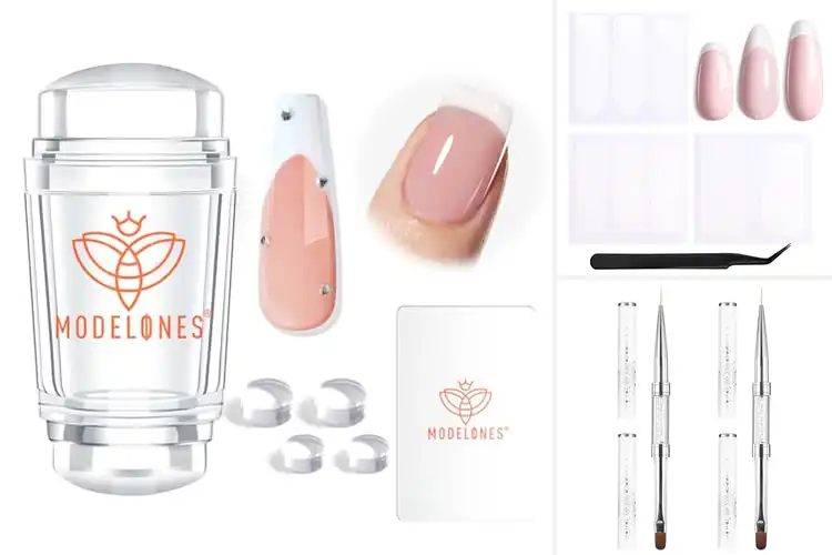Detailed view of Best Gel French Tip Material