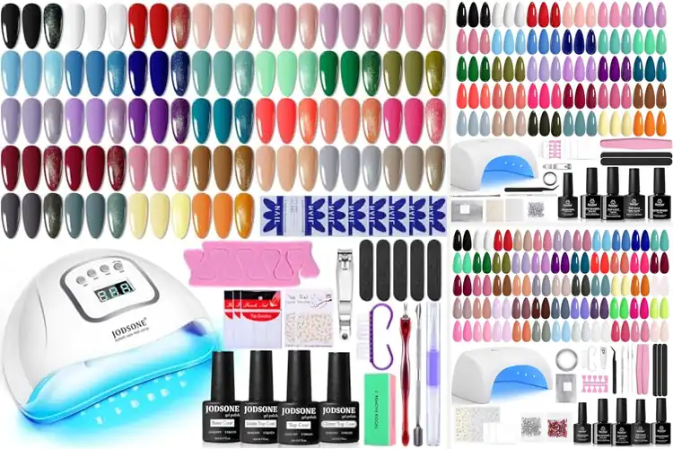 Detailed view of Best Gel Nail Kits with Lamp