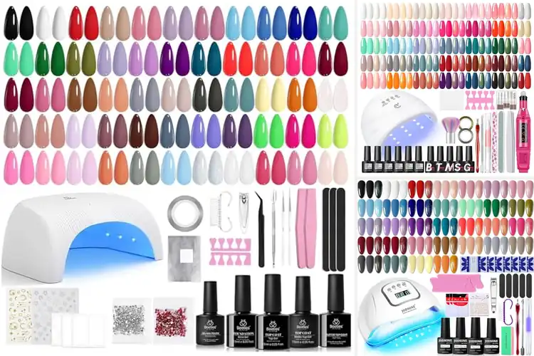 Detailed view of Best Gel Nail Polish Gift Kits