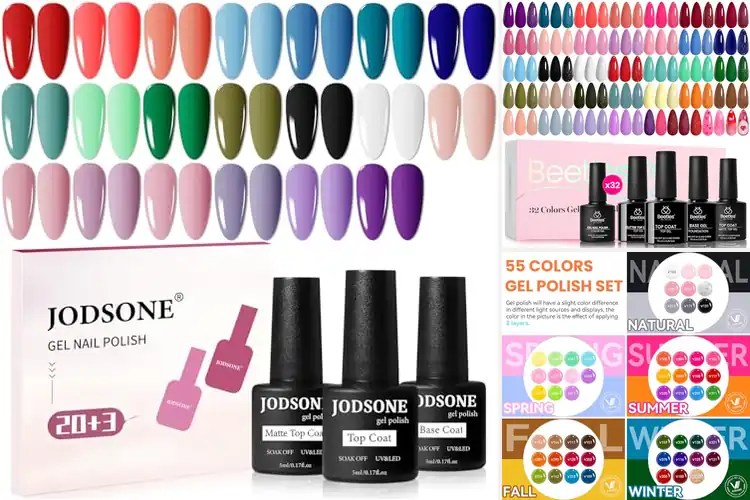 Detailed view of Best Gel Nail Polish Set