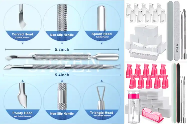 Detailed view of Best Gel Removal Tools: Quick & Easy Nail Polish Removal