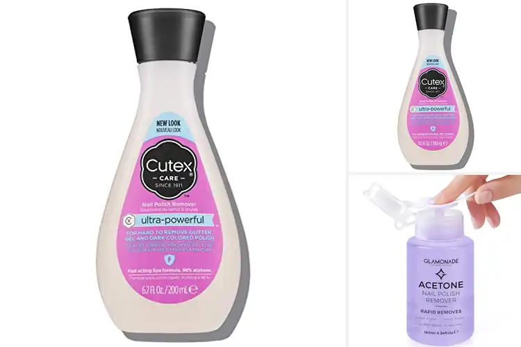 Detailed view of Best Glitter Nail Polish Removers