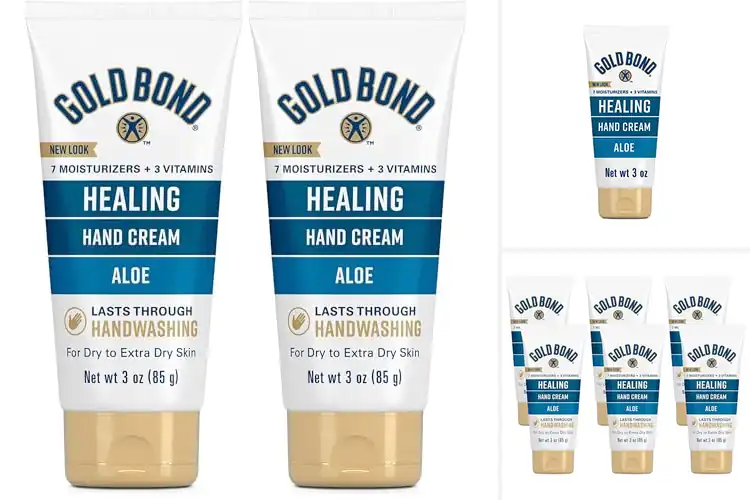 Detailed view of Best Gold Bond Healing Hand Cream