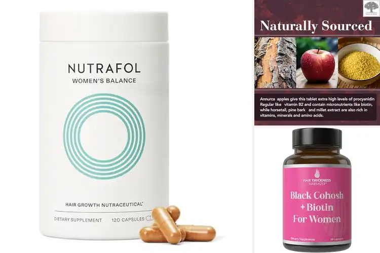 Detailed view of 10 Best Hair Growth Supplements For Menopausal Women: Boost Locks