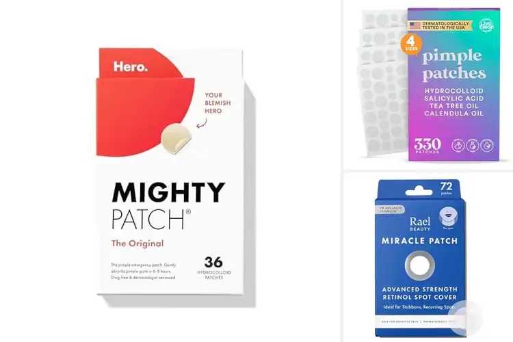 Detailed view of Best Healing Pimple Patches : Clear Skin Overnight