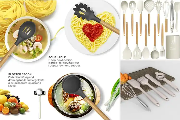Detailed view of 10 Best Heat Resistant Utensils for Safe Cooking