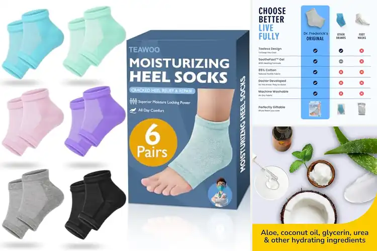 Detailed view of Best Heel Softeners: Smooth, Healthy Feet Made Easy