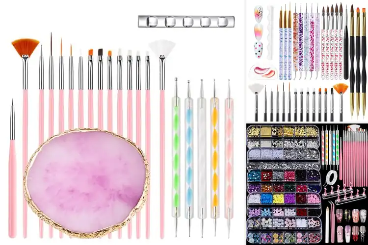 Detailed view of Best Home Nail Art Kit