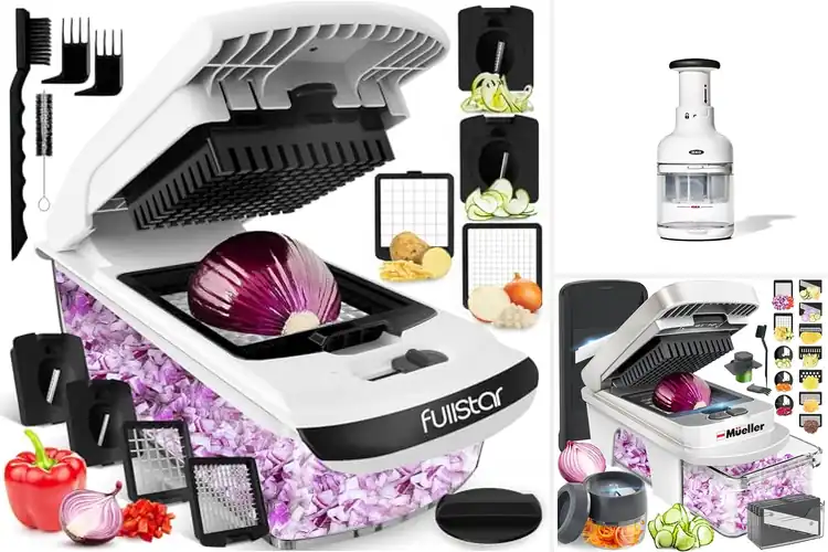 Detailed view of 10 Best Kitchen Choppers That Make Prep Work Effortless