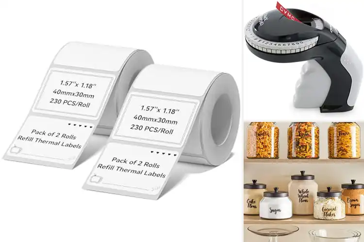 Detailed view of 10 Best Kitchen Labeling Kits for a Perfectly Organized Pantry