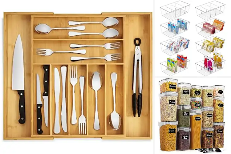 Detailed view of 10 Best Kitchen Organizer Sets to Transform Your Space