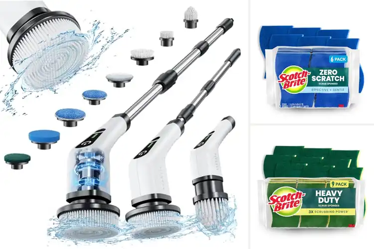 Detailed view of 10 Best Kitchen Scrubbers for Effortless Cleaning
