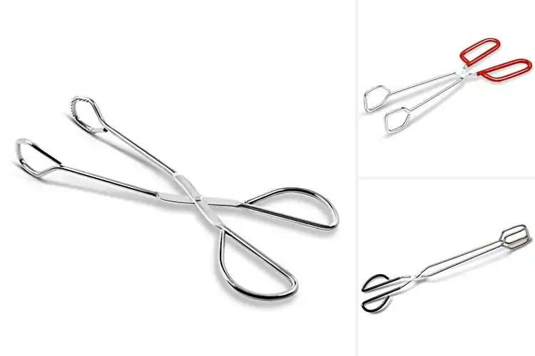 Detailed view of 10 Best Kitchen Tongs for Perfect Grip & Control