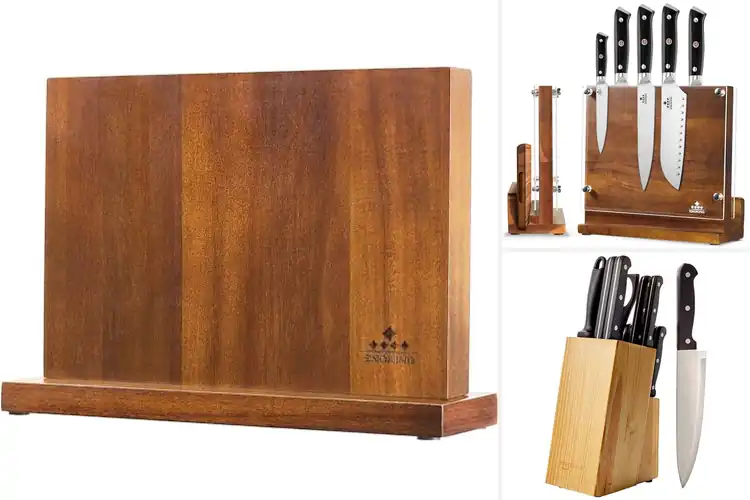 Detailed view of 10 Best Knife Blocks for a Safe, Stylish Kitchen