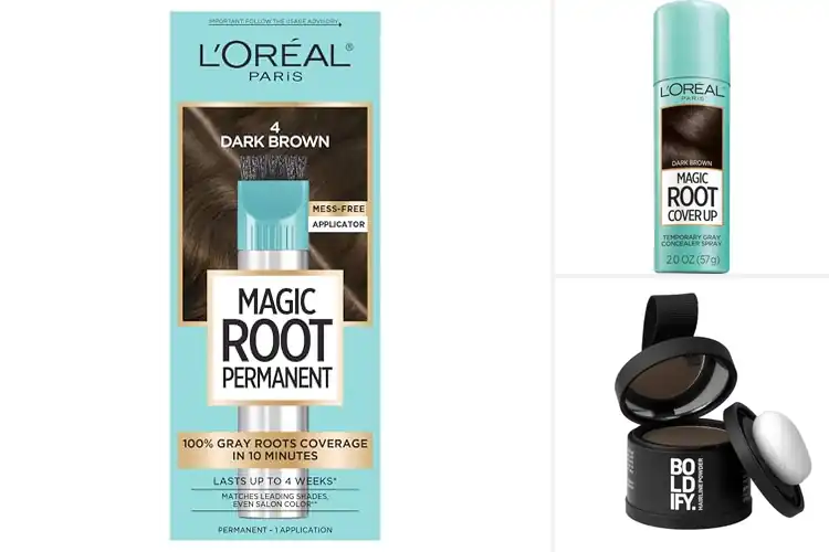 Detailed view of Best Lasting Gray Coverage Between Colors