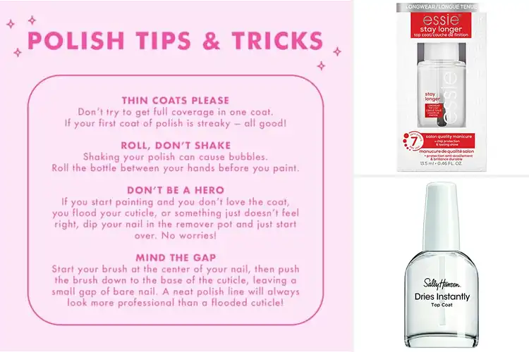 Detailed view of Best Long-lasting Top Coats