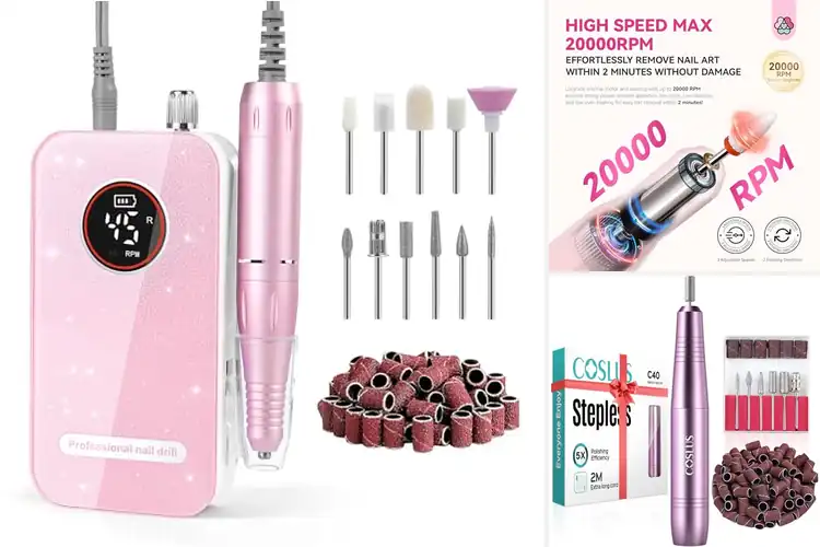 Detailed view of Best Low Noise Low Heat Nail Drills