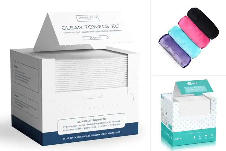 Detailed view of 10 Best Makeup Remover Dry Towels: Effortless Cleansing