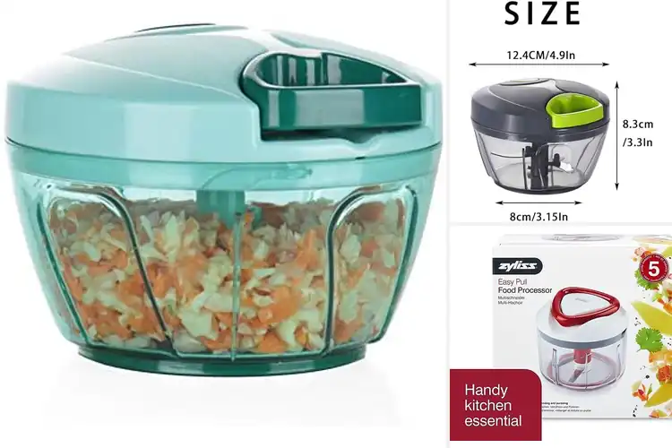 Detailed view of 10 Best Manual Food Processors for Effortless Cooking