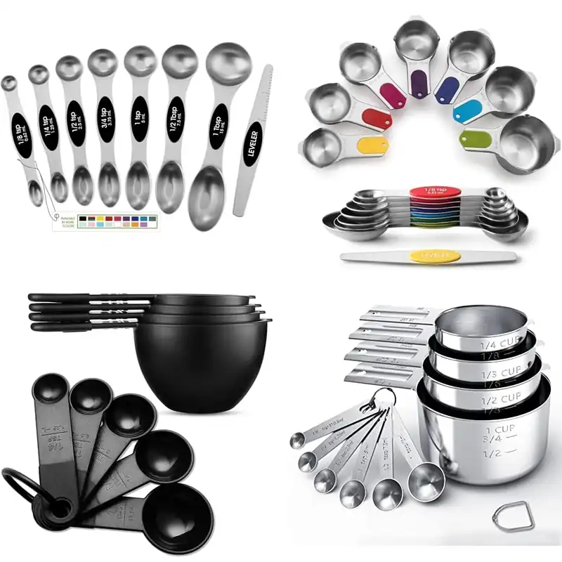 10 Best Measuring Cups and Spoons for Effortless Cooking