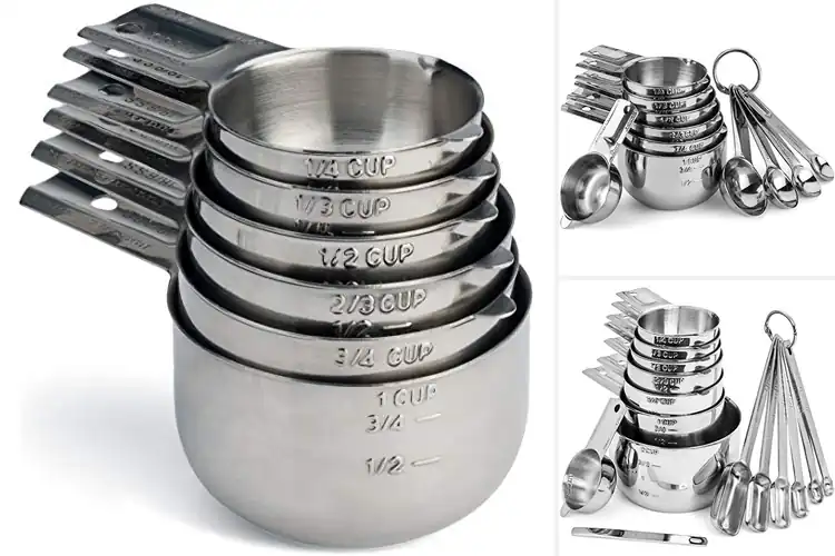 Detailed view of 10 Best Measuring Sets for Accurate Cooking