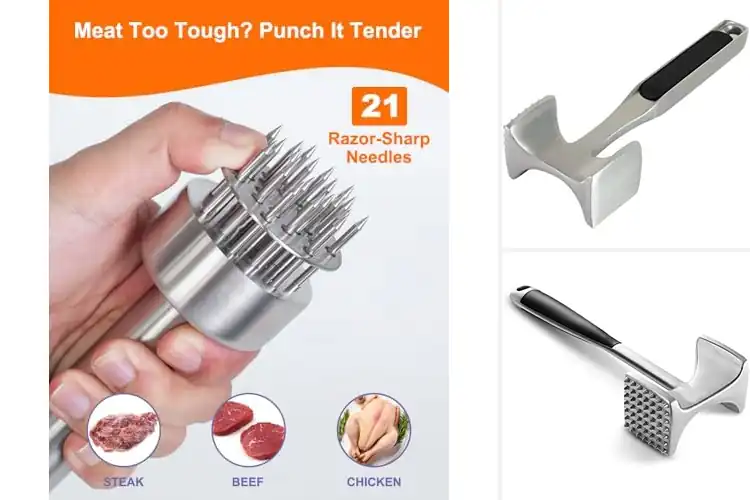 Detailed view of 10 Best Meat Tenderizers for Juicy, Tender Cuts