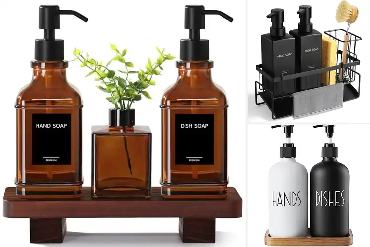 Detailed view of 10 Best Modern Kitchen Soap Dispenser Sets – Best Picks