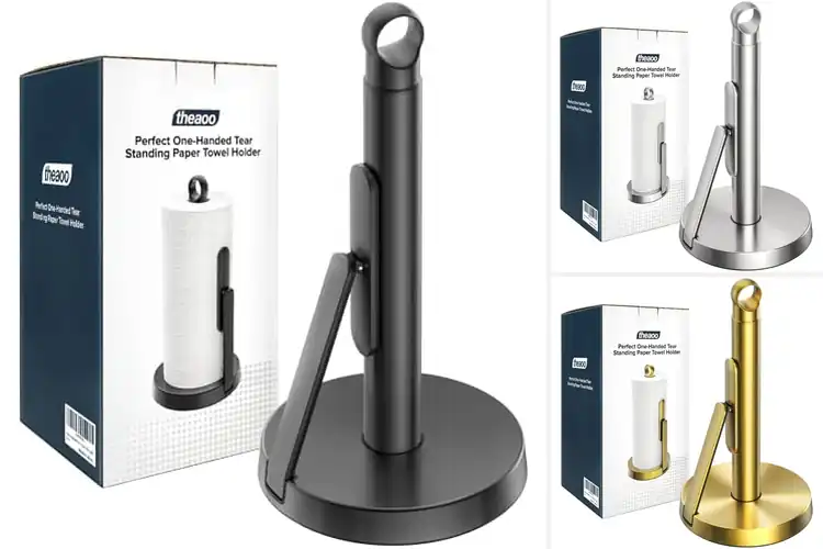 Detailed view of 10 Best Modern Paper Towel Holders for Stylish Homes