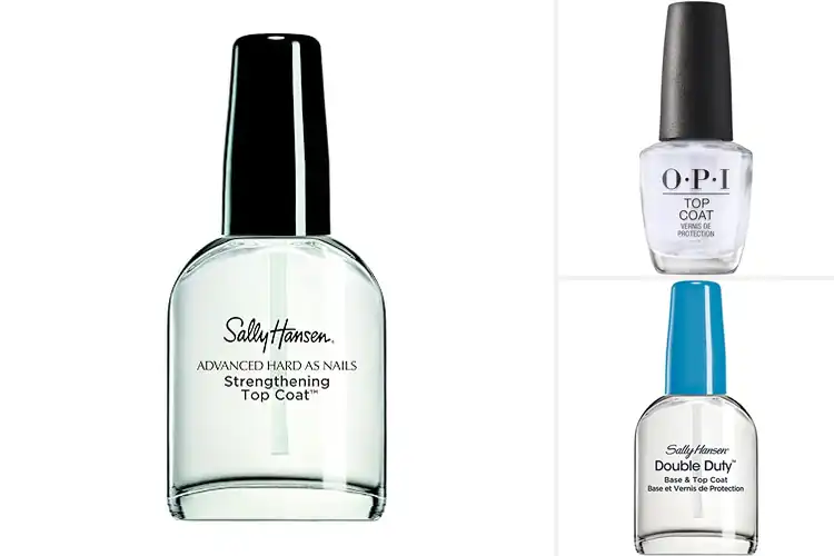 Detailed view of Best Nail Protection Top Coat