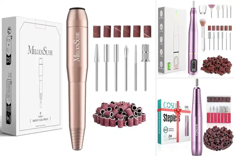 Detailed view of Best Nail Shaping Buffing Polishing Drills
