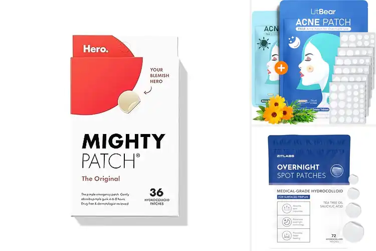 Detailed view of 10 Best Nighttime Acne Patches for Clear, Calm Skin by Morning