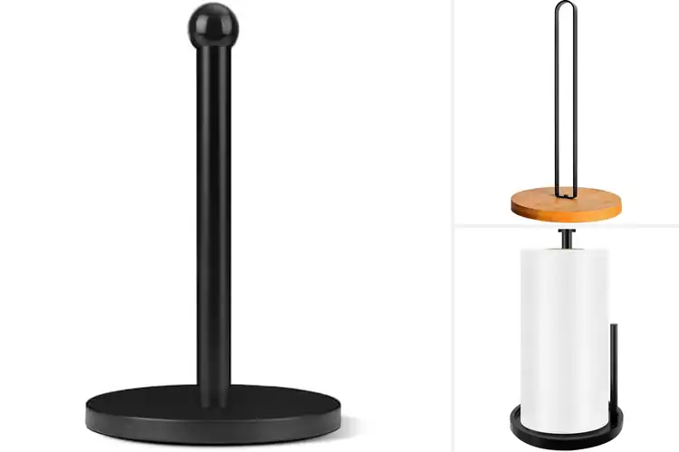 Detailed view of 10 Best Non-Slip Base Paper Towel Holders for Easy Tear
