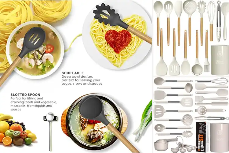 Detailed view of 10 Best Nonstick Utensils for Effortless Cooking