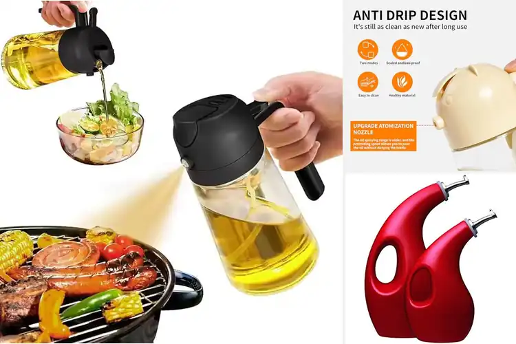 Detailed view of 10 Best Olive Oil Dispenser Bottles for Your Kitchen