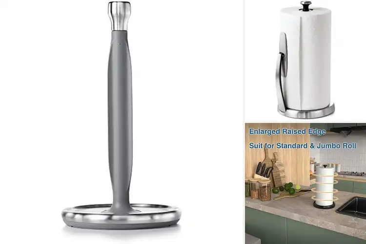 Detailed view of 10 Best One-Handed Paper Towel Holders for Easy Use
