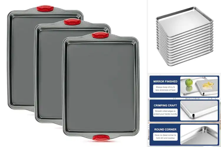 Detailed view of 10 Best Oven Safe Baking Trays for Perfect Bakes