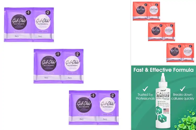Detailed view of Best Pedicure Gels