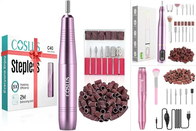 Detailed view of Best Portable Nail Machine Kits for Easy, Quiet Nail Care