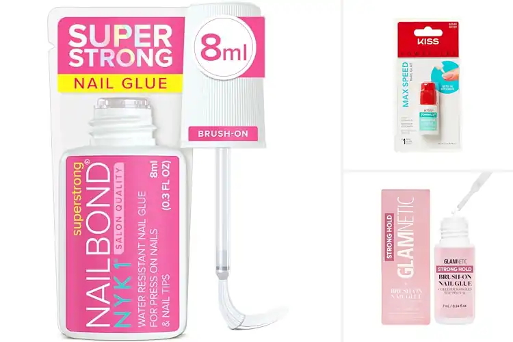Detailed view of Best Press-On Nail Glues