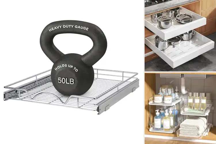 Detailed view of 10 Best Pull-Out Organizers for Effortless Kitchens