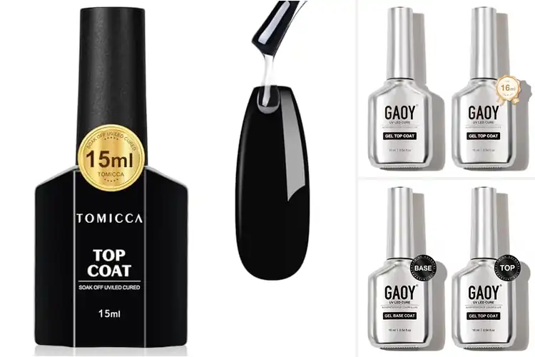 Detailed view of Best Quick Cure Gel Top Coat UV LED