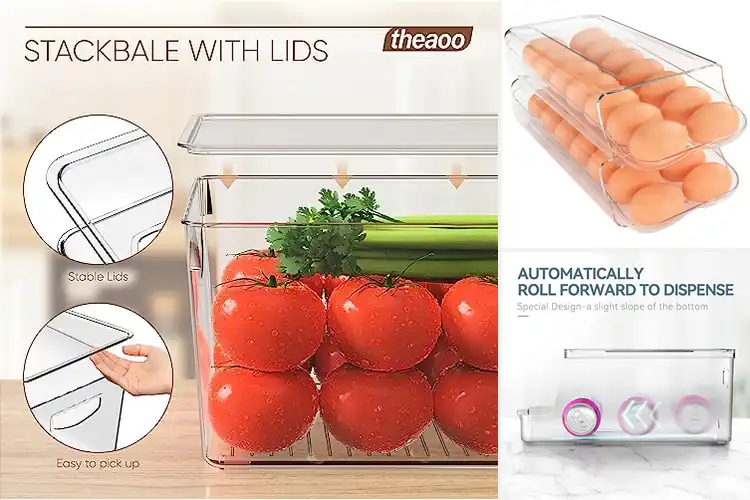 Detailed view of 10 Best Refrigerator Organizers for a Clutter-Free Fridge
